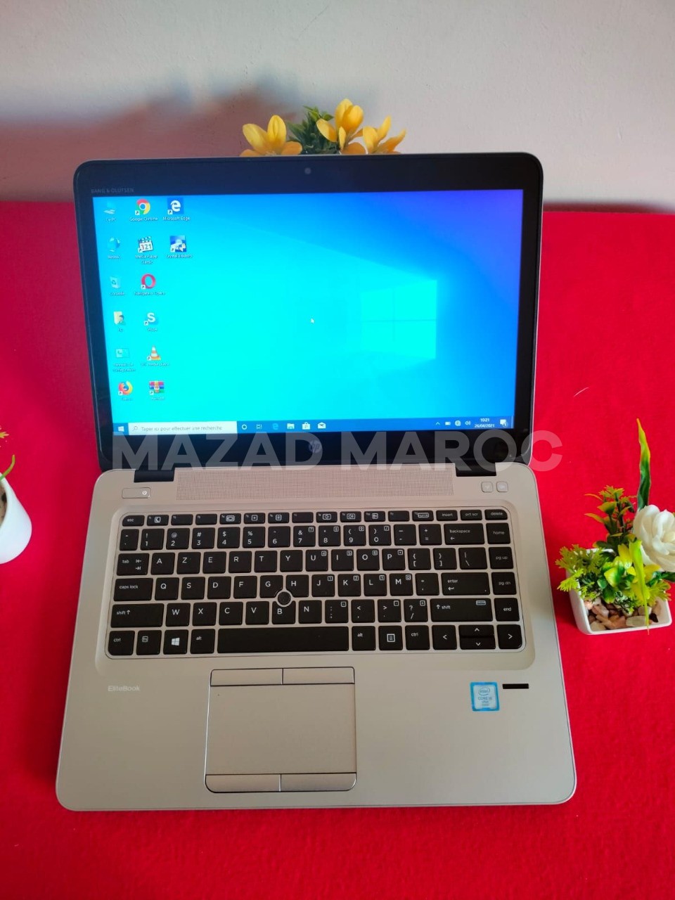 HP Tactelle Slim Top ElitBook 840 G3  Intel Core i5-2.50GH   Génération 6 eme  6300U