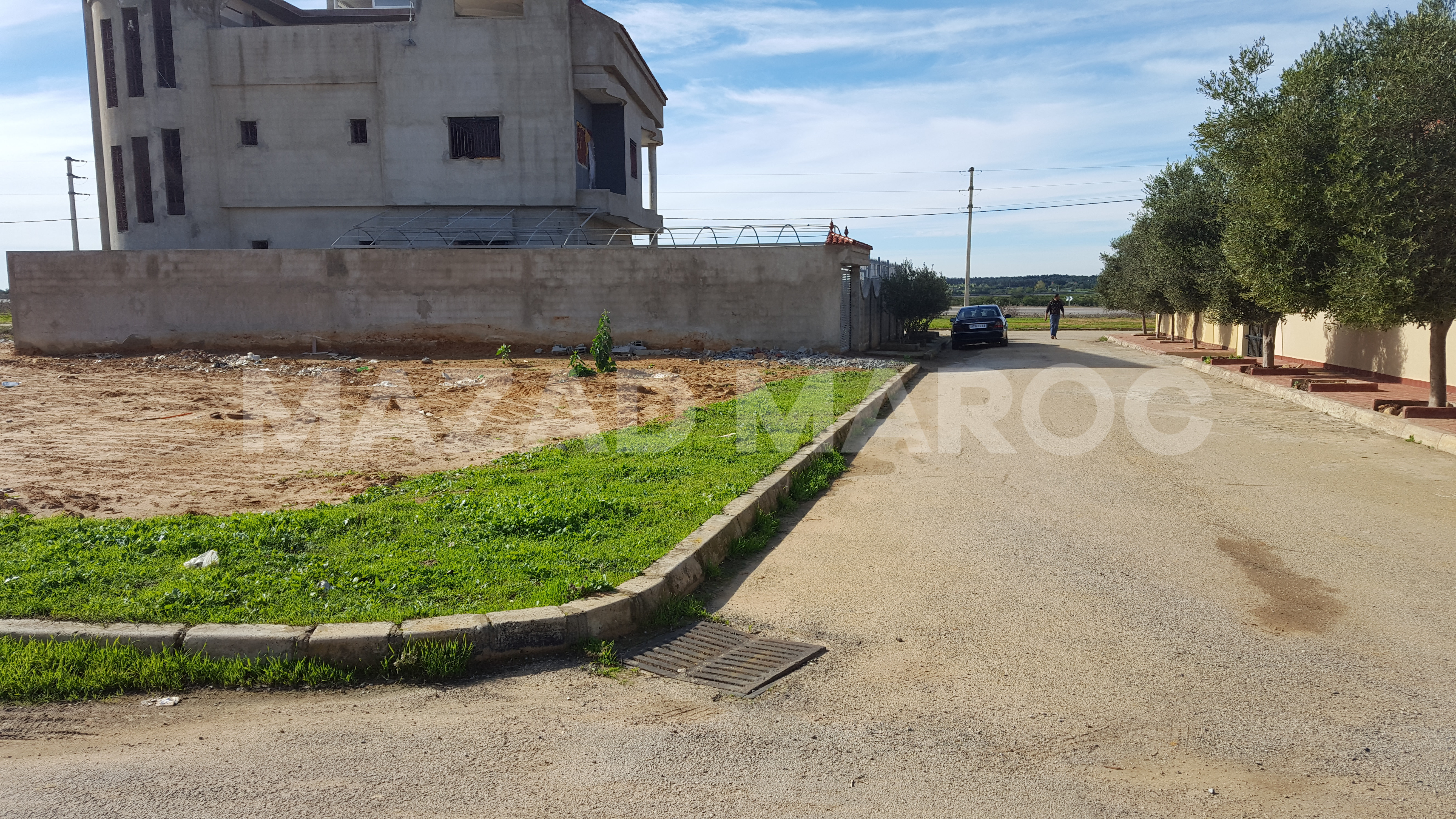 Lot de Terrain Titré de 392 m2 pour Villa à Sidi Allal El Bahraoui (El Kamouni)