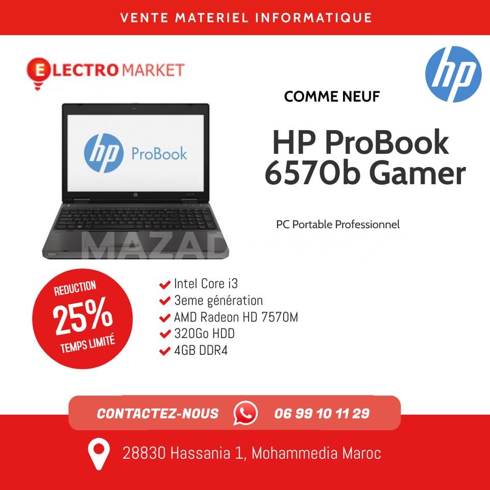 HP ProBook 6570b Gamer