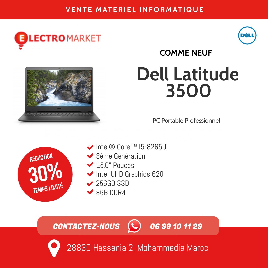 Ordinateur portable Dell Latitude 3500