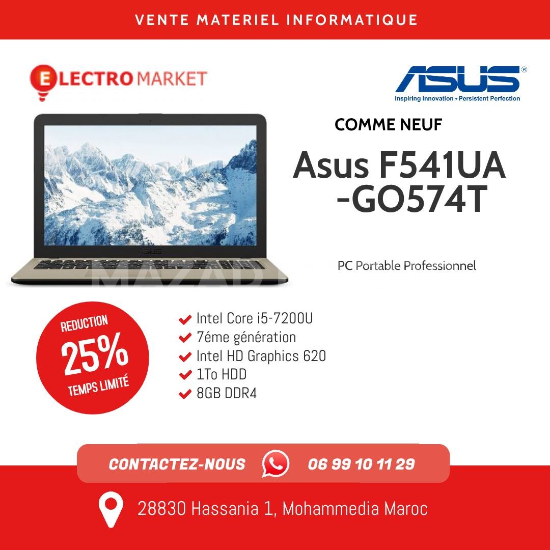 Asus F541UA-GO574T Intel Core i5-7200U