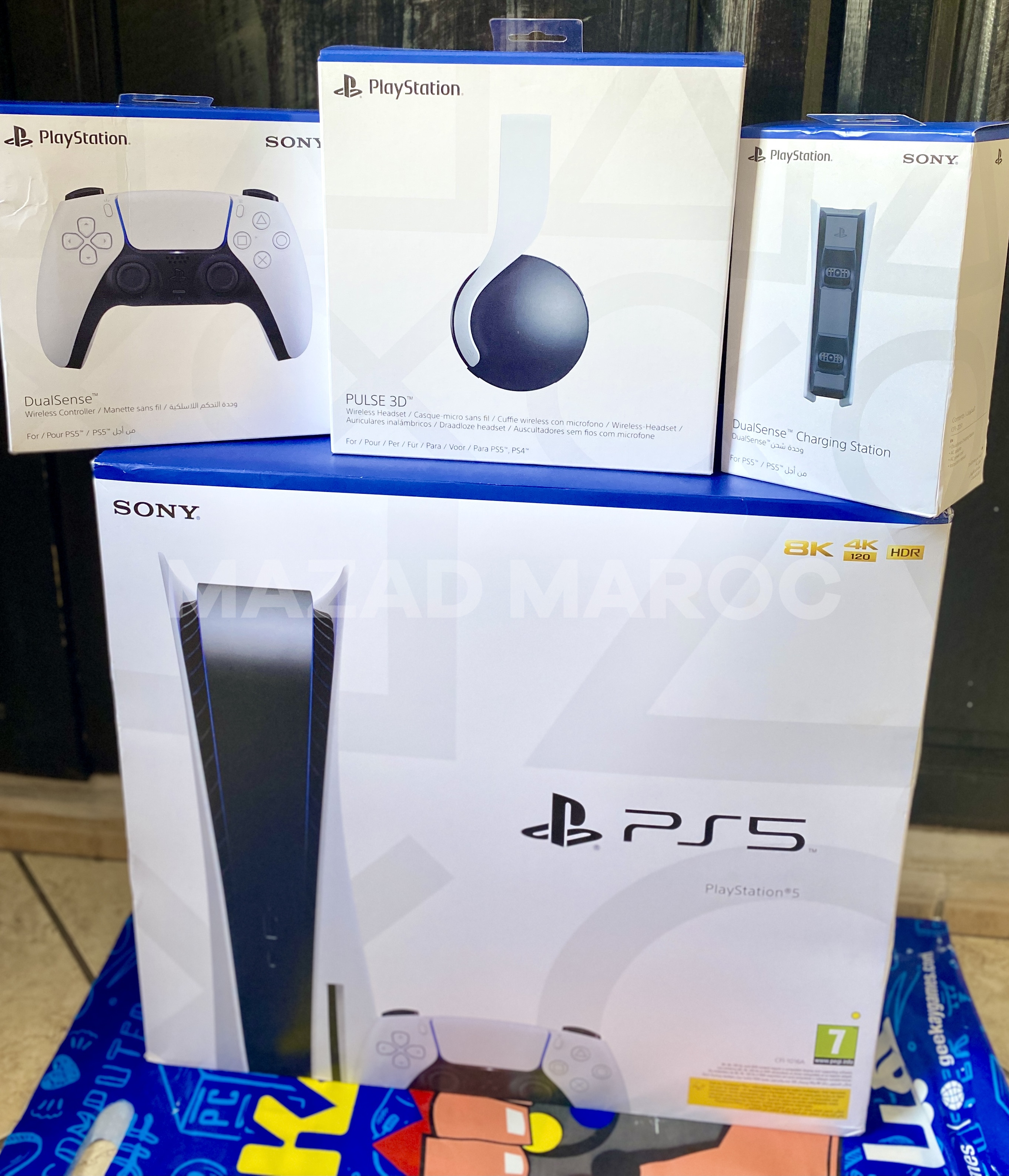 Playstation5 Ps5  Cd nouveau Avec tous accessoires