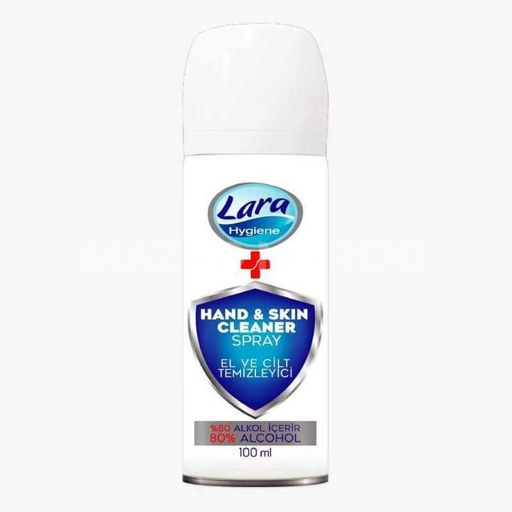 Spray désinfectant LARA 100ML pour les mains