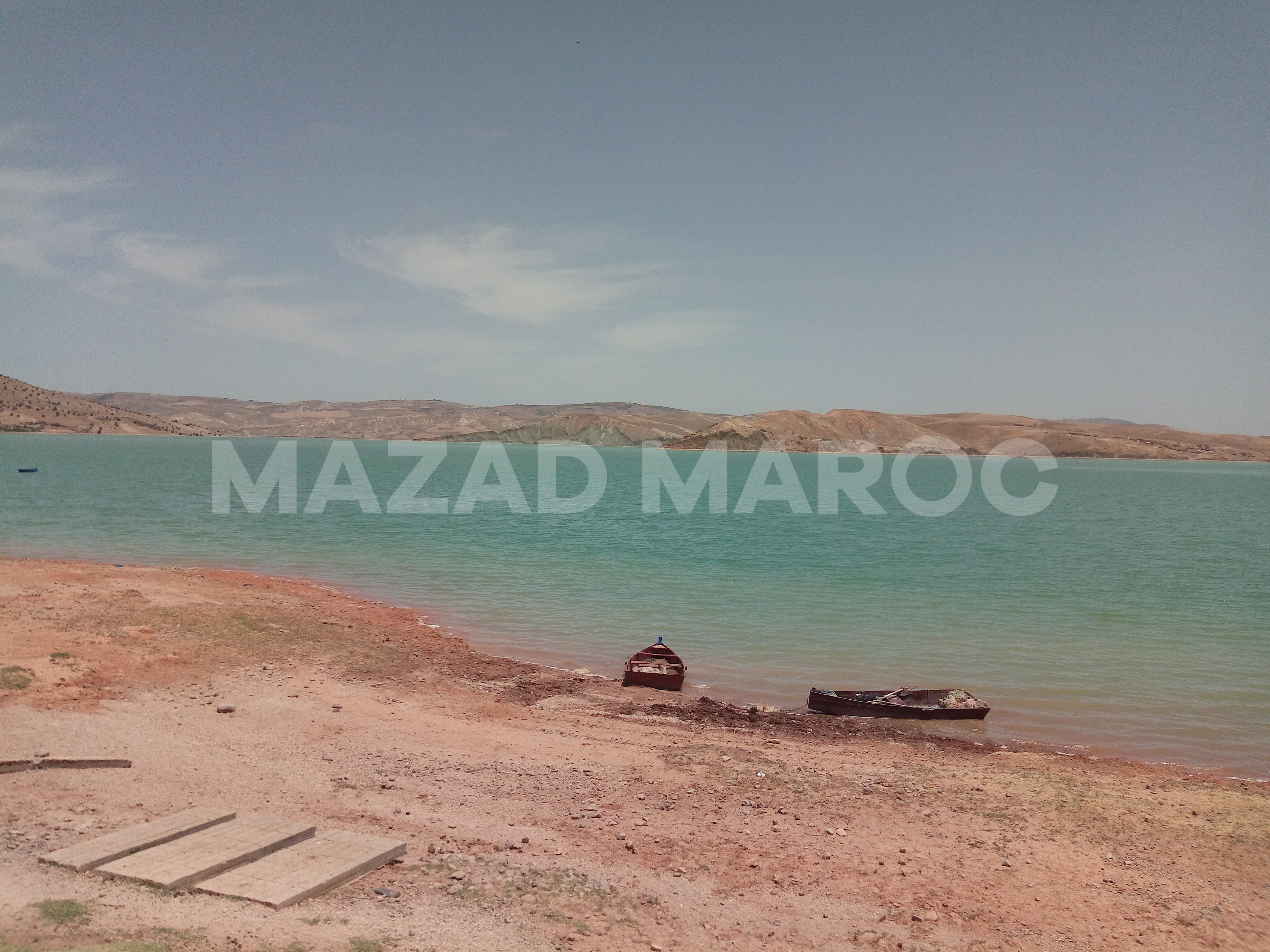 Terrain Titré 16 000 m2 au bord du Lac du Barrage EL Kansera au Nord de Khemisset